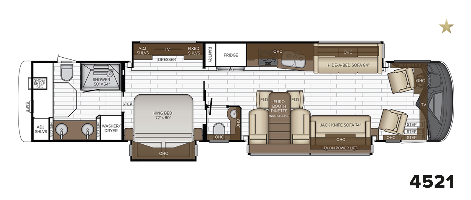 2023 Essex 4521 Floor Plan