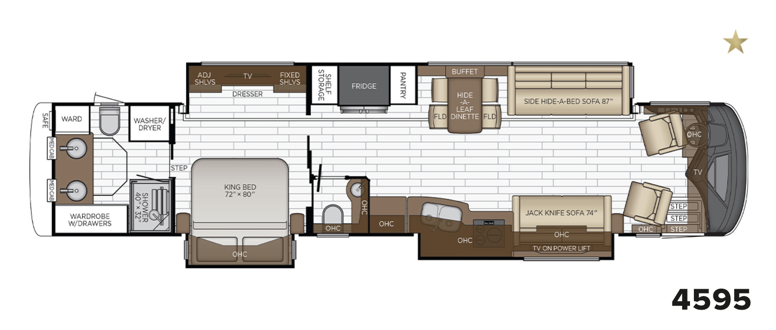 2023 Essex 4595 Floor Plan